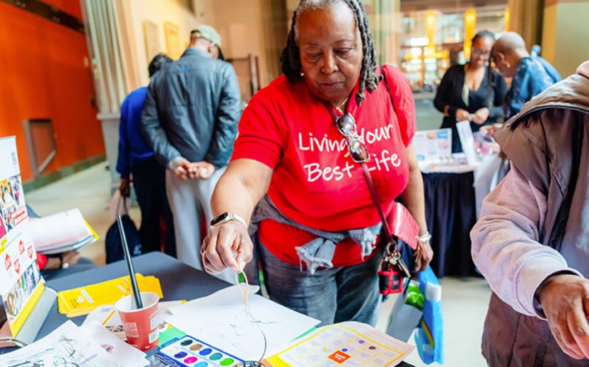 wellness fair at NJPAC